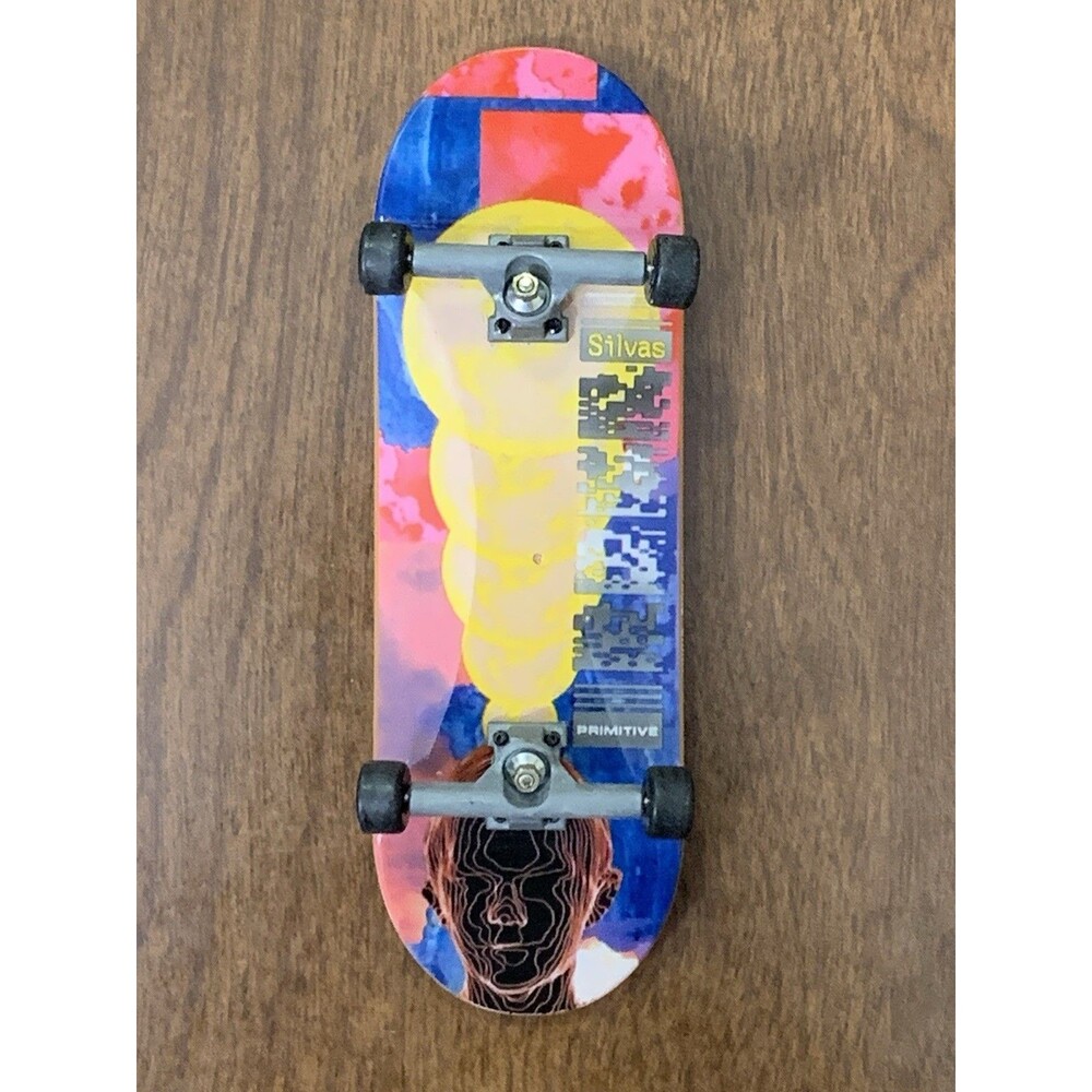 Tech Deck Primitive Miles Silvas Dimensions Fingerboard - Rare Pro Graphic